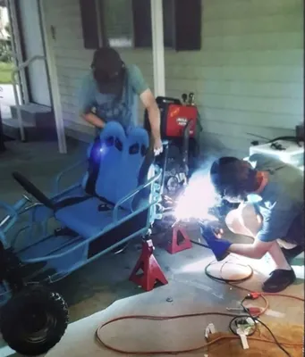 Welding at age 13